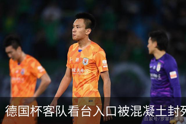德国杯客队看台入口被混凝土封死，主队球迷被指所为