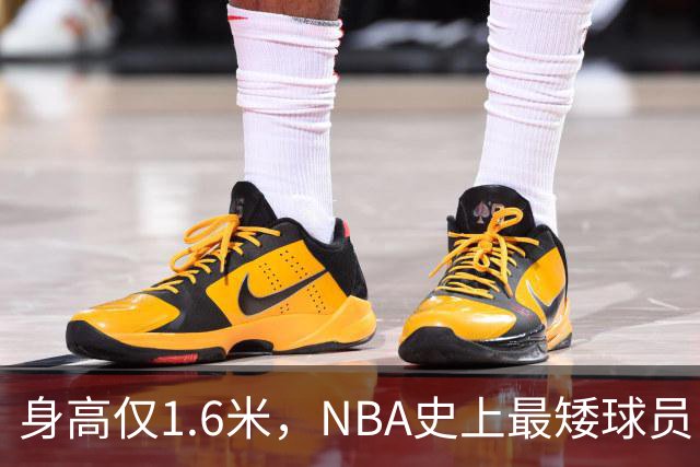 身高仅1.6米，NBA史上最矮球员，博格斯的球衣号码将在黄蜂队退役